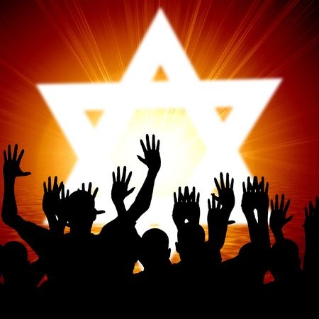 some-jewish-people-celebrating-beneath-the-star-of-david